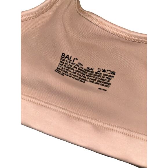 Bali Double‎ Support Full Coverage No Underwire T-Shirt Bra 0044 40D - Picture 5 of 7